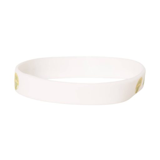 Fradi karkötő fehér szilikon Erkölcs, Erő, Egyetértés