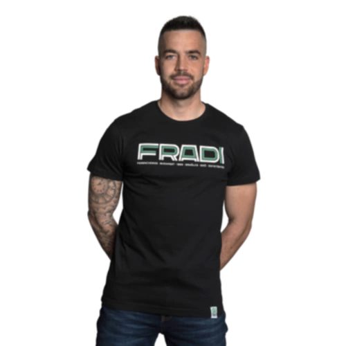 Fradi póló felnőtt Fradi+erkölcs fekete