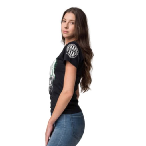 Fradi póló felnőtt női fekete FRADI