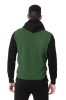 Fradi pulóver kapucnis felnőtt zöld-fekete