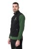 Fradi pulóver zippes felnőtt fekete-zöld