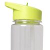 Fradi kulacs átlátszó szívószálas 650 ml