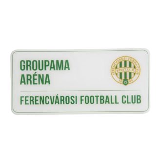 Fradi hűtőmágnes utcatábla Groupama