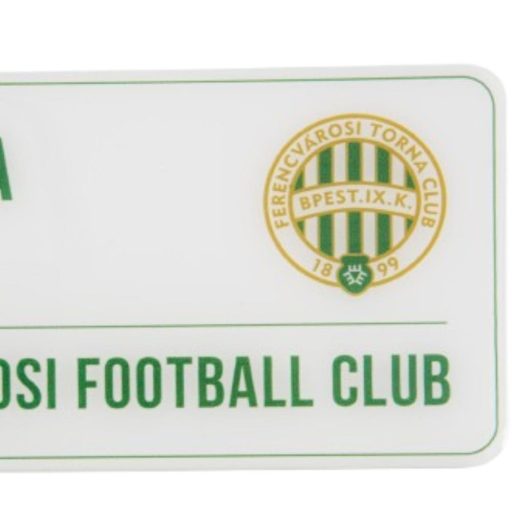 Fradi hűtőmágnes utcatábla Groupama