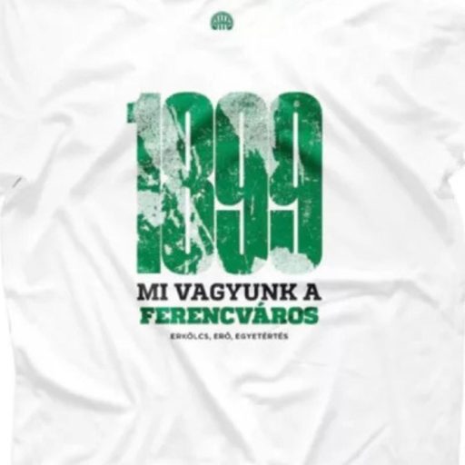 Fradi póló fehér 1899 ID37