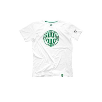 Fradi póló női fehér retro címeres ID54