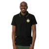 Fradi póló felnőtt fekete galléros Slim-fit