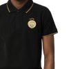 Fradi póló felnőtt fekete galléros Slim-fit