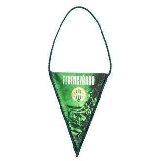 Fradi autós zászló kicsi zöld