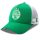 Fradi baseball sapka zöld hímzett fehér csillagos TRUCKER