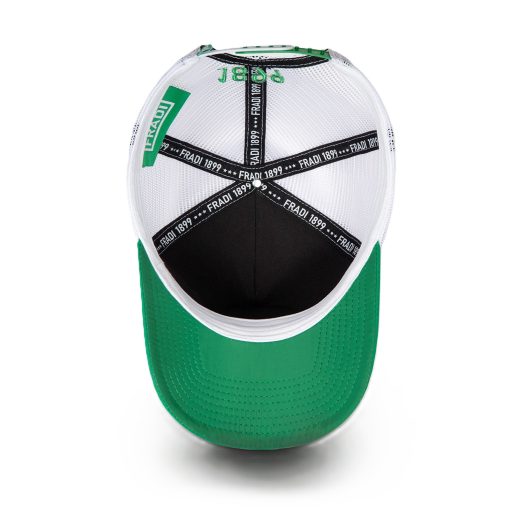 Fradi baseball sapka zöld hímzett fehér csillagos TRUCKER
