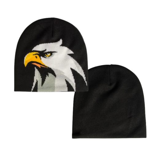 Fradi sapka kötött fekete sasos