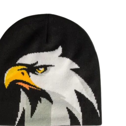 Fradi sapka kötött fekete sasos