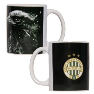 Fradi bögre sasos címeres sötétzöld