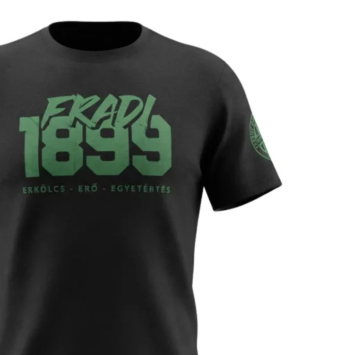 Fradi póló felnőtt fekete 1899
