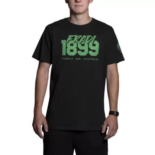 Fradi póló felnőtt fekete 1899