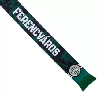 Fradi sál selyem zöld-fekete Ferencváros