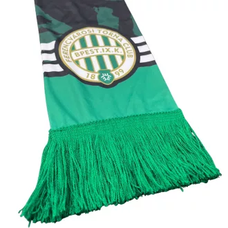 Fradi sál selyem zöld-fekete Ferencváros