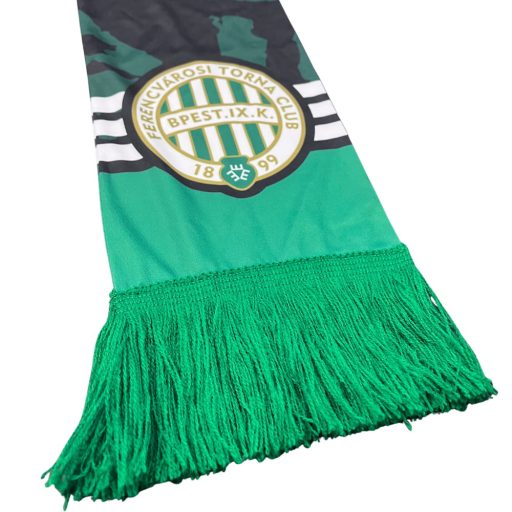 Fradi sál selyem zöld-fekete Ferencváros