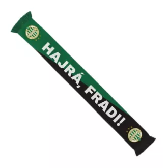Fradi sál zöld-fekete kötött HAJRÁ FRADI