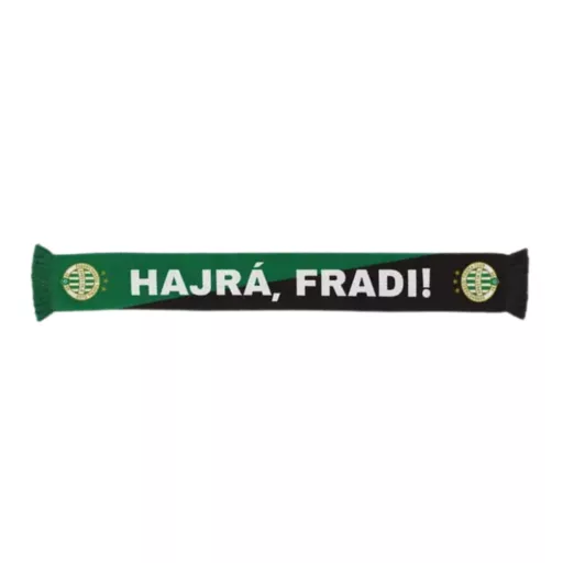 Fradi sál zöld-fekete kötött HAJRÁ FRADI