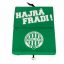 Fradi ülőpárna sötétzöld "Hajrá Fradi"