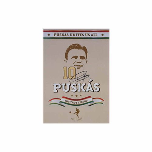 Puskás képeslap The True Legend