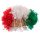 Magyarország bodros haj piros-fehér-zöld