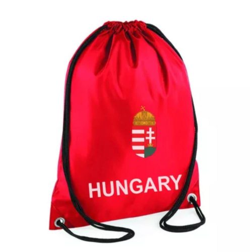 Magyarország tornazsák Hungary piros címeres