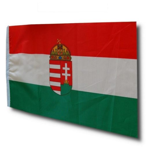 Magyarország zászló címeres 90x160 cm