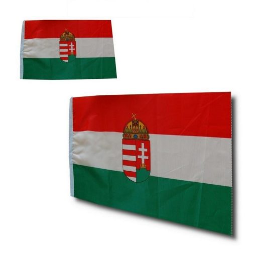 Magyarország zászló címeres 90x160 cm