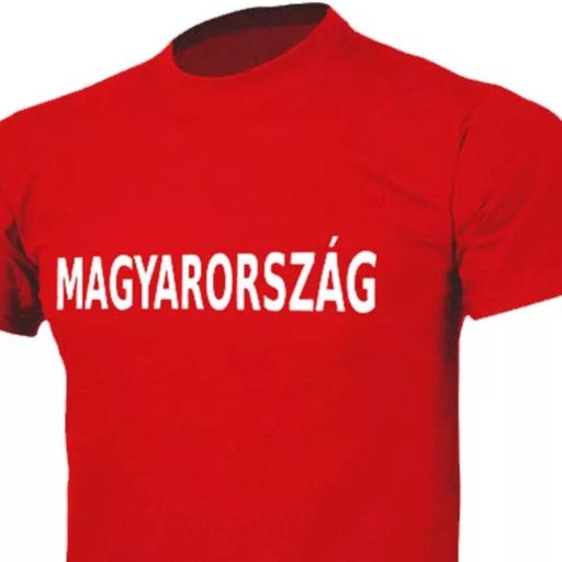 Magyarország póló felnőtt piros