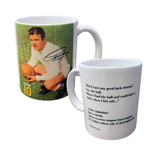 Puskás bögre labdás