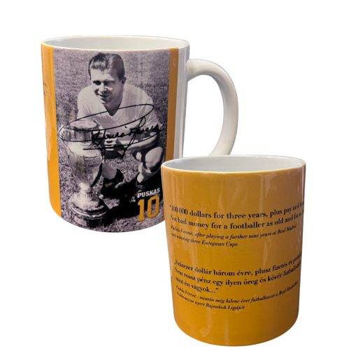 Puskás bögre kupás