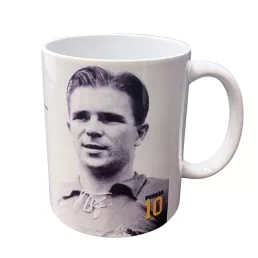 Puskás bögre retro