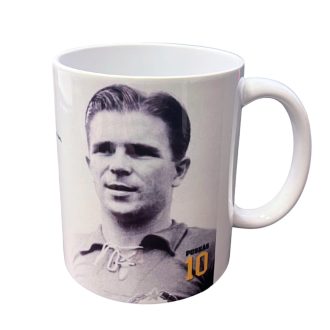 Puskás bögre retro