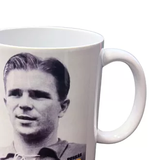 Puskás bögre retro