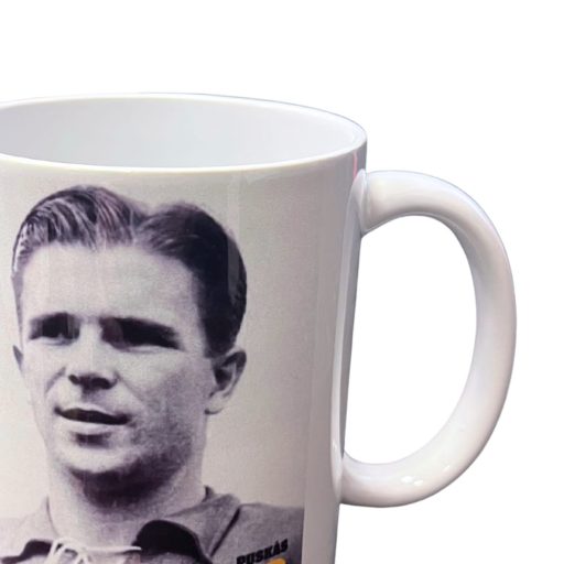 Puskás bögre retro