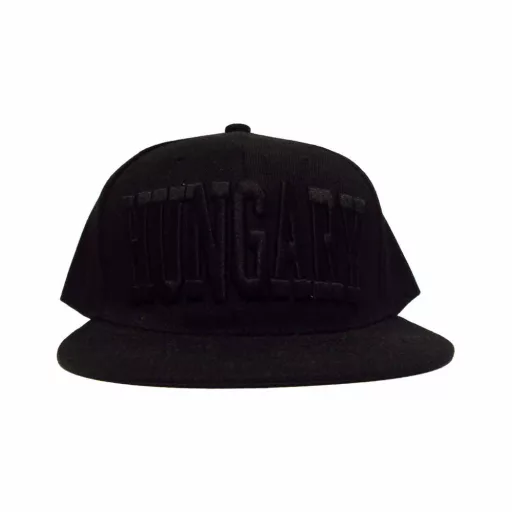 Magyarország baseball sapka fekete snapback