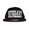 Magyarország baseball sapka snapback fekete fehér felirattal