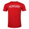 Magyarország mez felső szurkolói piros "Hungary" feliratos felnőtt