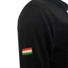 Magyarország pulóver felnőtt kapucnis HUNGARY fekete