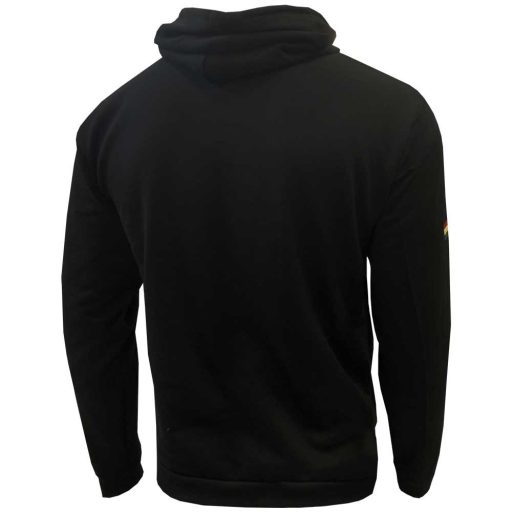 Magyarország pulóver felnőtt kapucnis HUNGARY fekete