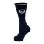 Sergio Tacchini pamut sportzokni - 3 pár/csomag - fekete - 39-42
