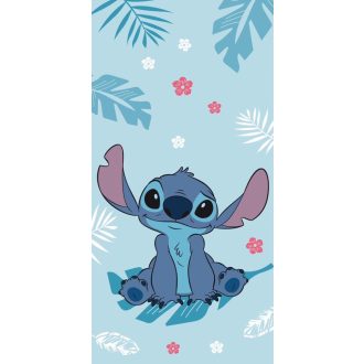   Disney Stitch Blue 100% pamut strandtörölköző - 70x140 cm