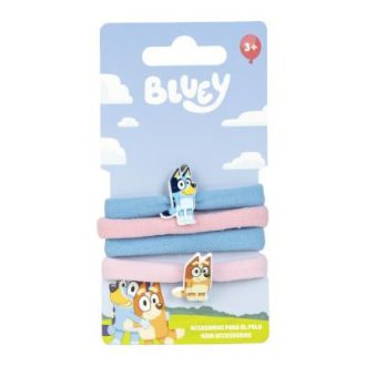 Bluey 4 részes hajgumiszett