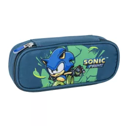   Sonic a sündisznó tolltartó belső rendezővel - 23 x 5 cm