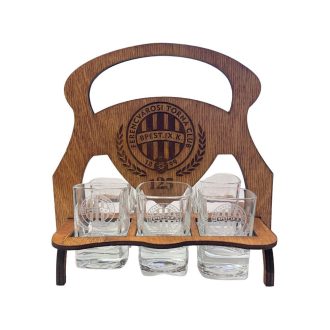 Fradi stampedlis pohár 6 db-os