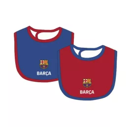 Barcelona baby előke kék-piros 2 db