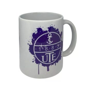 Ute bögre címeres fehér